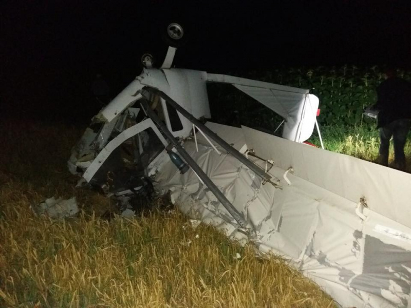 За фактом аварії літака в Сумській області відкрито кримінальне провадження