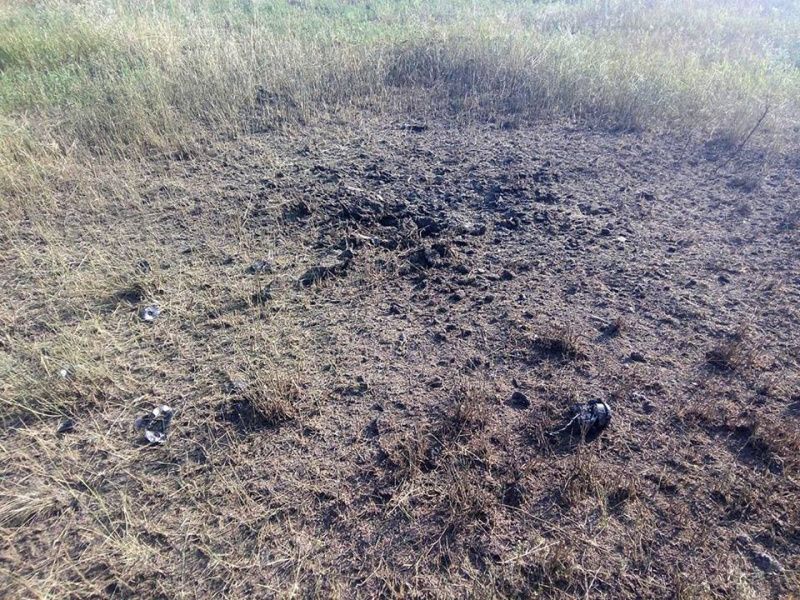 Боевики на Донбассе выпустили в сторону пограничников противотанковую ракету