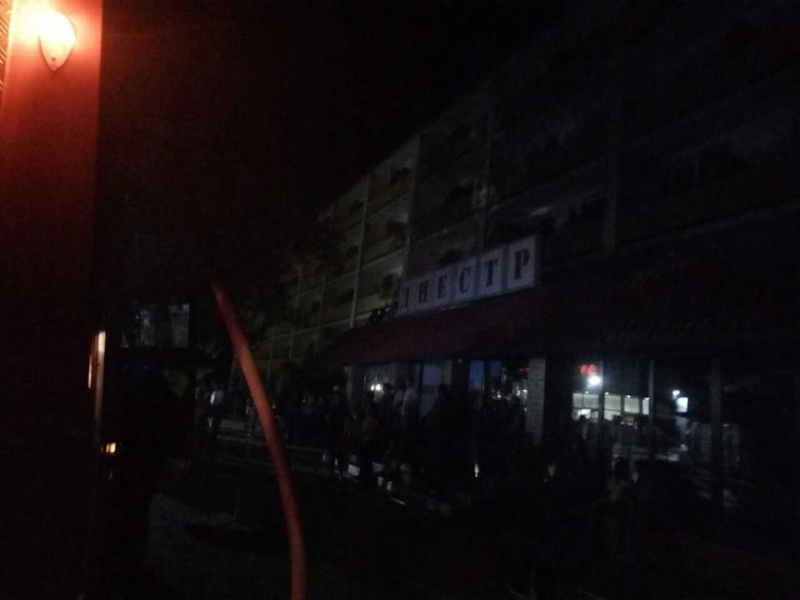 В курортной зоне Коблево случился пожар