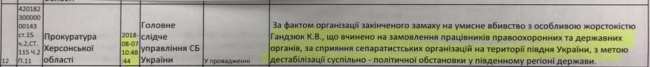 Луценко розповів про замовників замаху на Гандзюк