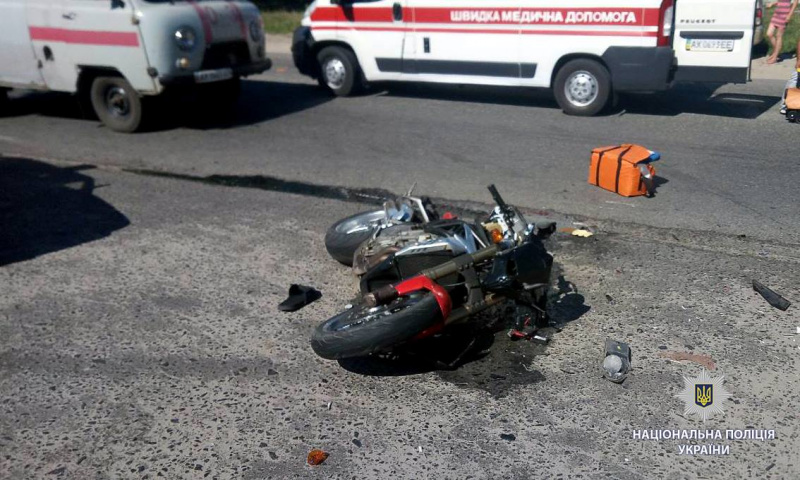 У Харківській області зіткнулися автомобіль і мотоцикл, двоє загиблих