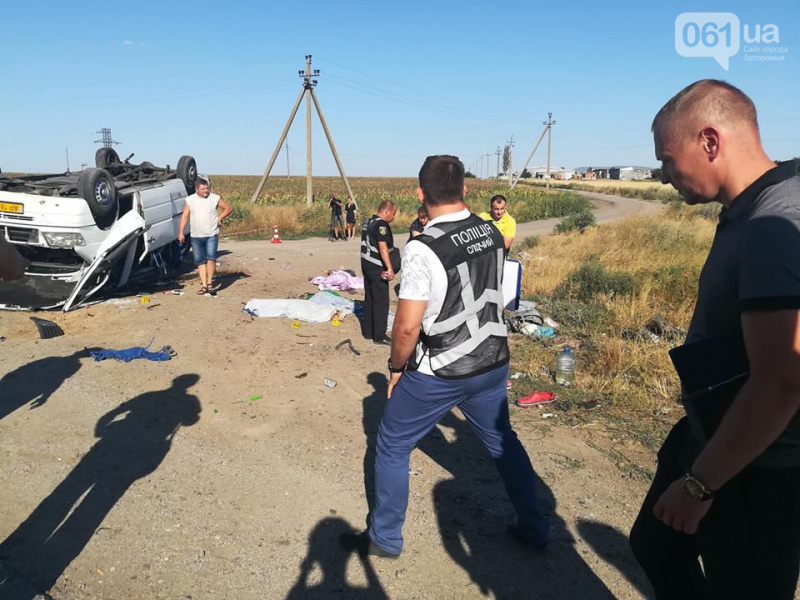 У Запорізькій області маршрутка зіштовхнулася з вантажівкою, 6 загиблих