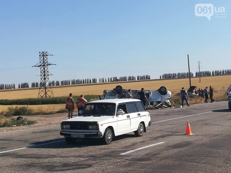 У Запорізькій області маршрутка зіштовхнулася з вантажівкою, 6 загиблих