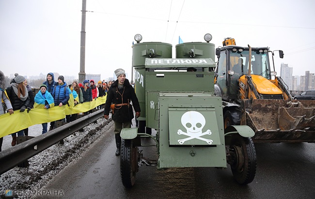 В Украине сегодня отмечают День Соборности (фоторепортаж)