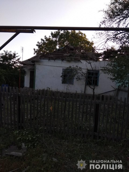 Полиция опубликовала фото последствий обстрела Врубовки