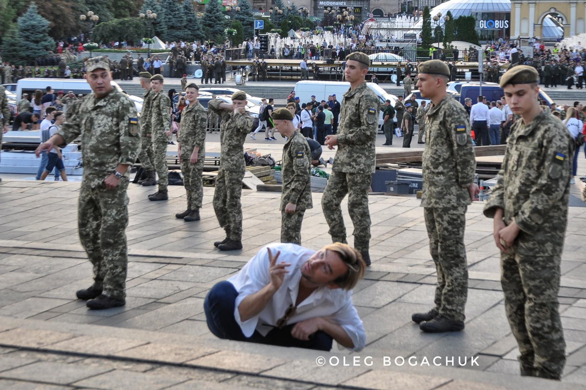 Бадоєв старається: з'явилися фото генерального прогону параду на Майдані