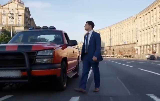 В Украине продают машину, на которой ездил Зеленский 
