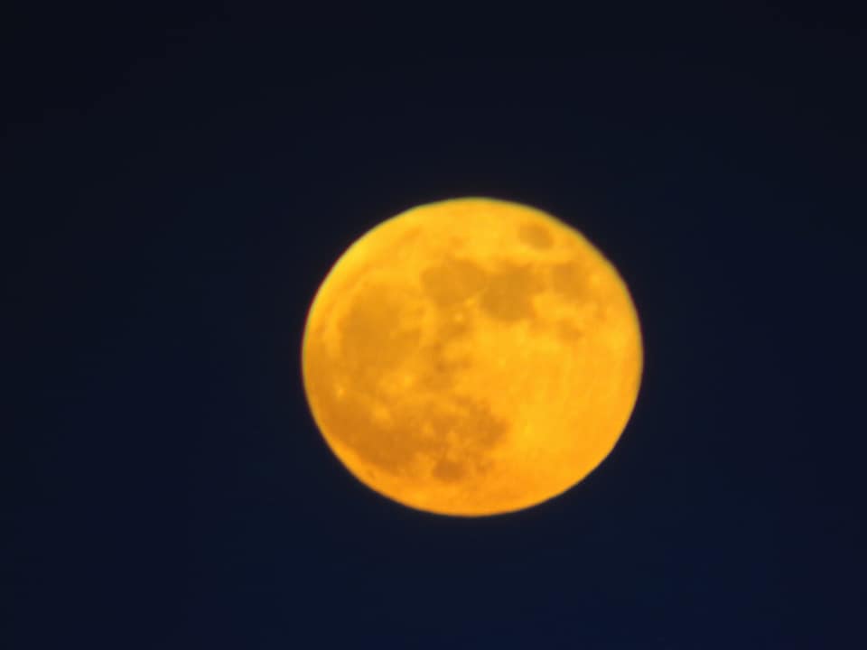 Кровавое Суперлуние: редкое зрелищное явление показали на видео и фото