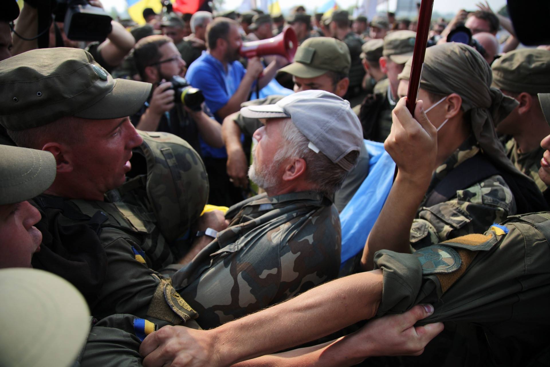 Крестный ход УПЦ МП возле Борисполя