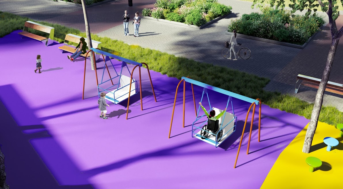 Благодійний фонд Порошенка і ДніпрОДА зводять перший в Україні інклюзивний парк, - Резніченко