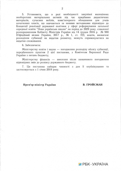 Кабмин направил 1,9 млрд гривен на поддержку территориальных общин