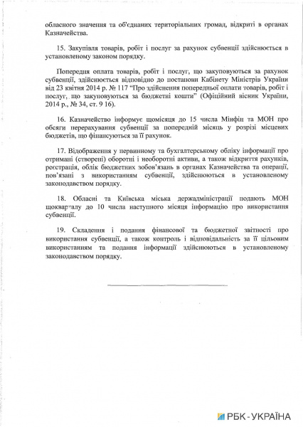 Кабмин направил 1,9 млрд гривен на поддержку территориальных общин