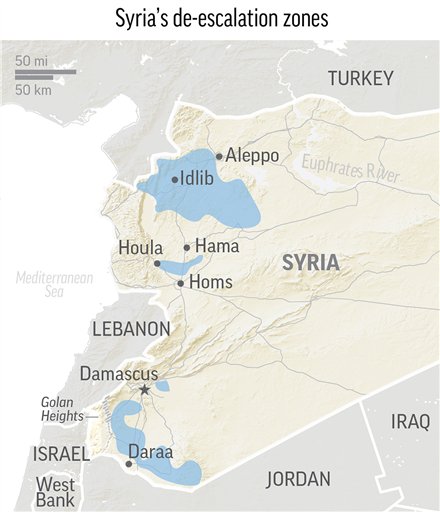 Министр обороны США сомневается в эффективности зон деэскалации в Сирии, предложенных РФ