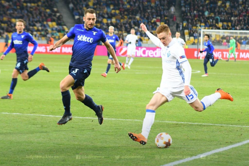 Динамо - Лаціо 0-2: відео голів та огляд матчу