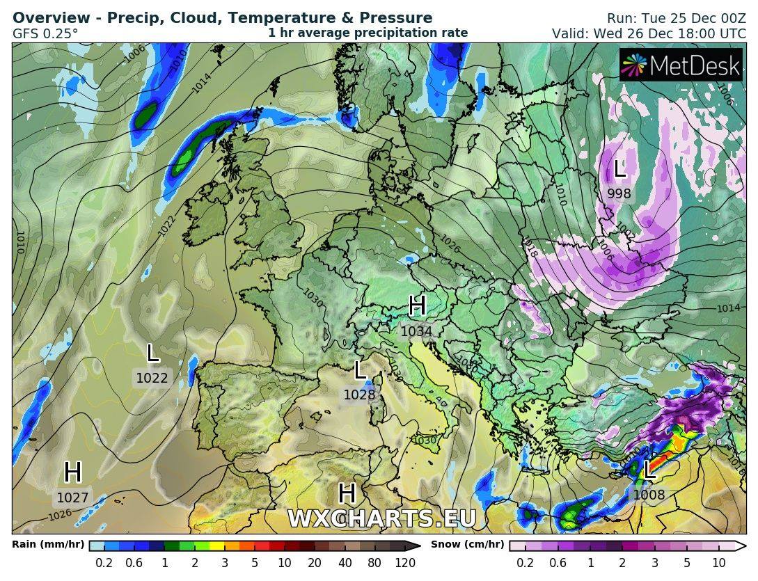 &quot;Сядет&quot; атмосферный фронт: синоптик рассказал украинцам о погоде 26 декабря