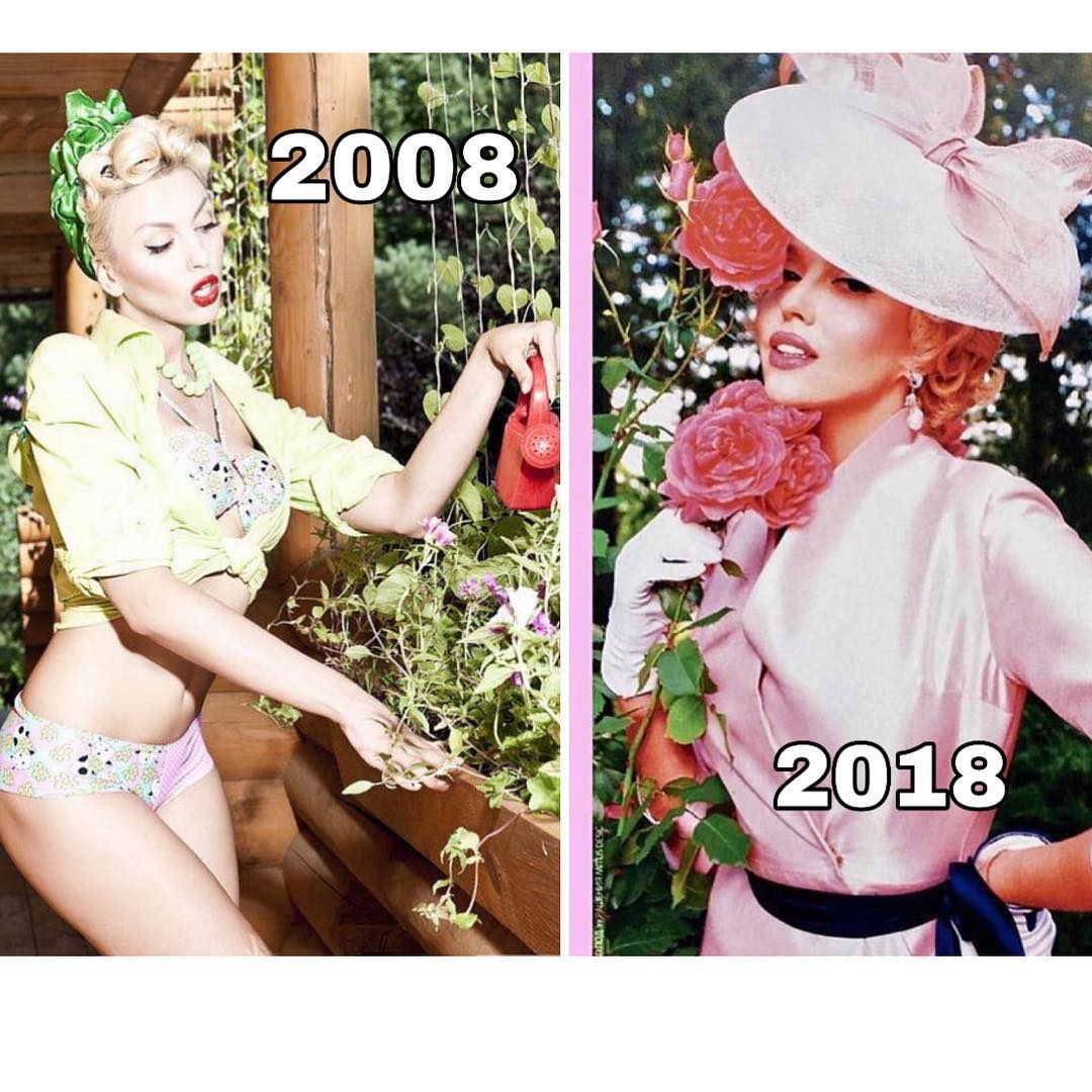 "Меняется мода, но не Оля": Полякова показала, как выглядела 10 лет назад