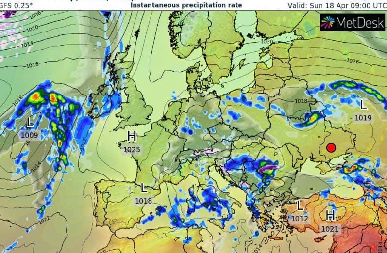 Очередной циклон несет в Украину больше осадков и холода: синоптик назвала даты непогоды