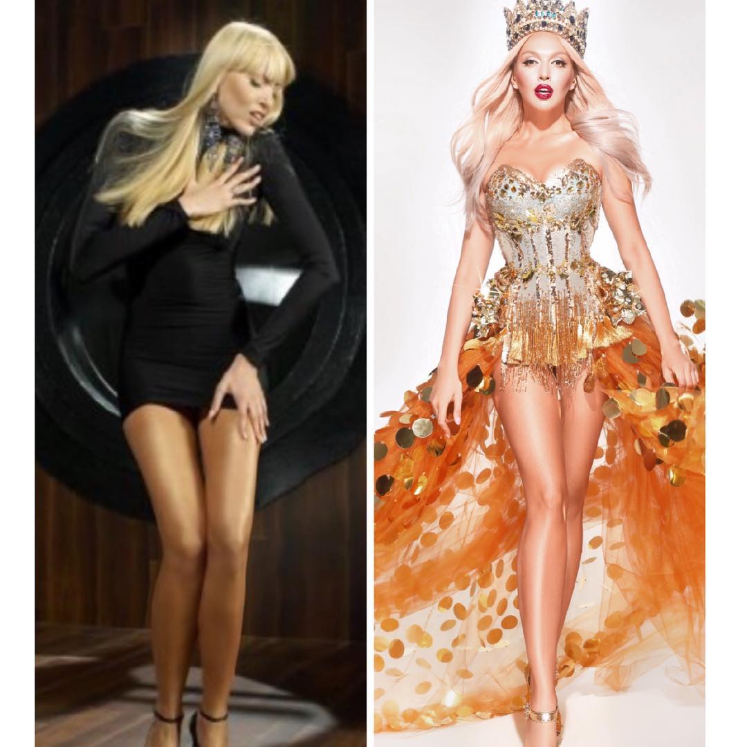 "Меняется мода, но не Оля": Полякова показала, как выглядела 10 лет назад