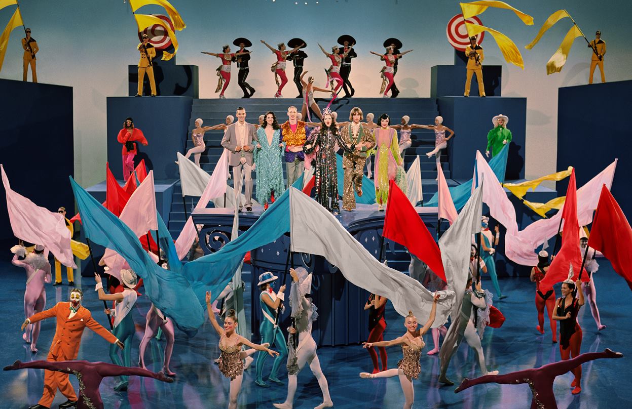 Gucci представив яскравий рекламний кампейн у стилі голлівудського мюзиклу 50-х