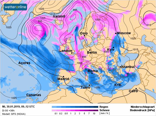 Украинцев ждет резкое изменение погоды в конце января