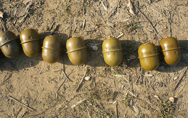 В Луганской области изъято большое количество боеприпасов