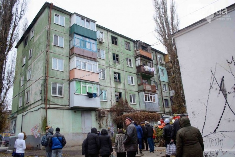 Взрыв дома в Кривом Роге: появились фото