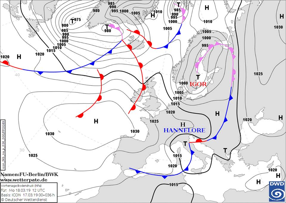 Циклон завтра принесе в Україну дощі
