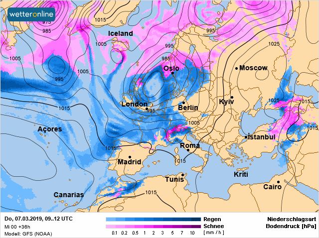 Антициклон принесет сухую погоду в Украину