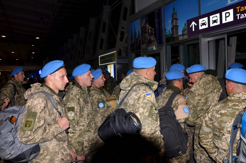 Українська миротворча місія повертається з Ліберії після 14 років служби