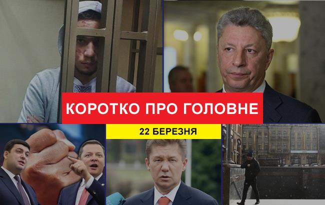 Підсумки дня: 22 березня