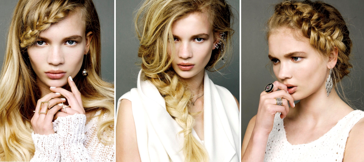 Трендовая прическа на выпускной