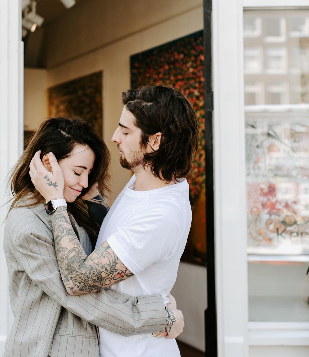 "Спасибі за кохання": Дантес зворушливо привітав Дорофєєву з днем народження