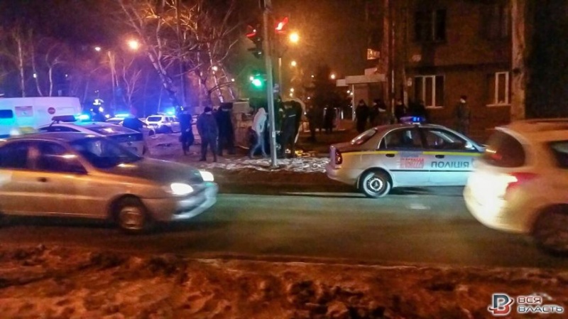 інкасатори, аварія