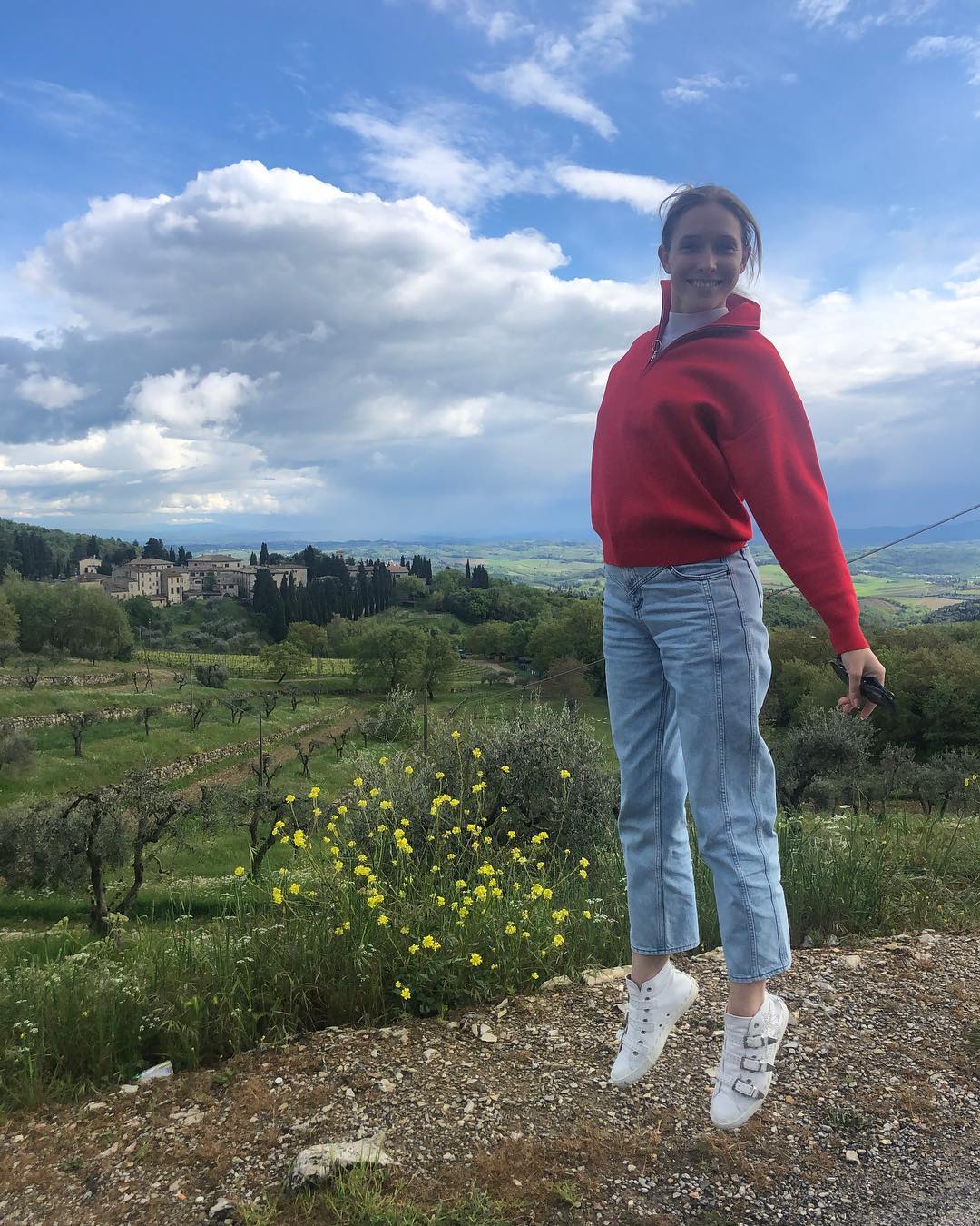 Каникулы в Тоскане: счастливые Осадчая и Горбунов восхитили итальянской романтикой