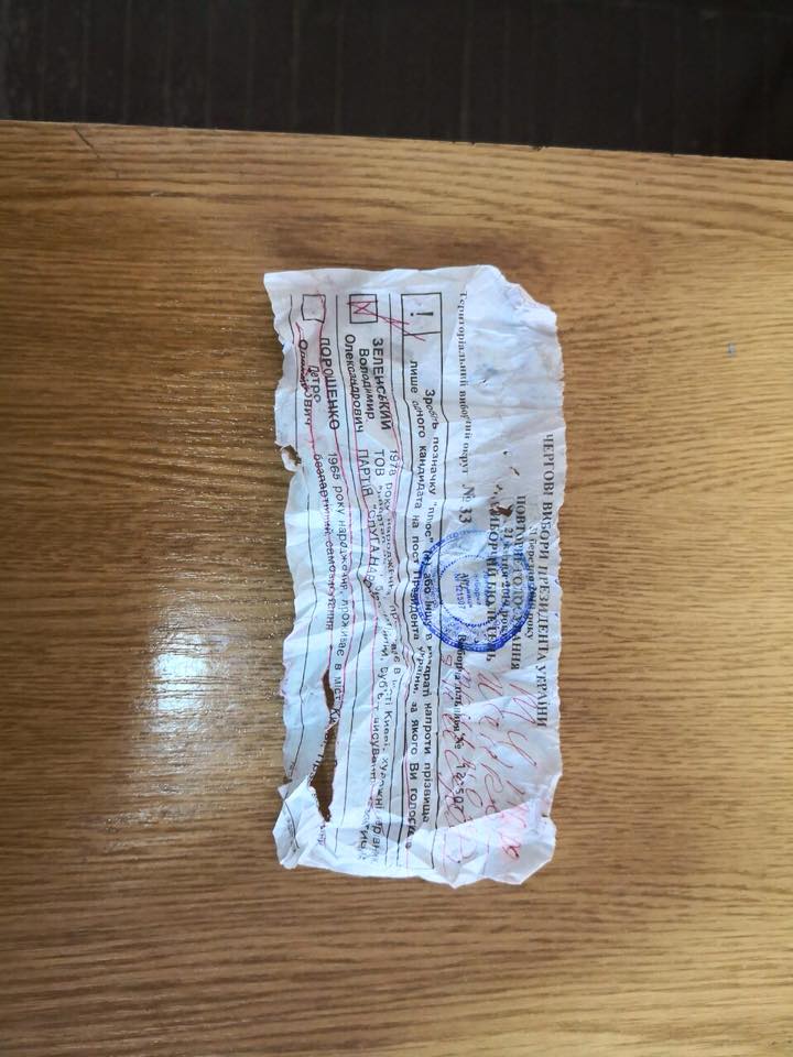 Закусила: у Кривому Розі жінка проголосувала і з'їла бюлетень (фото)