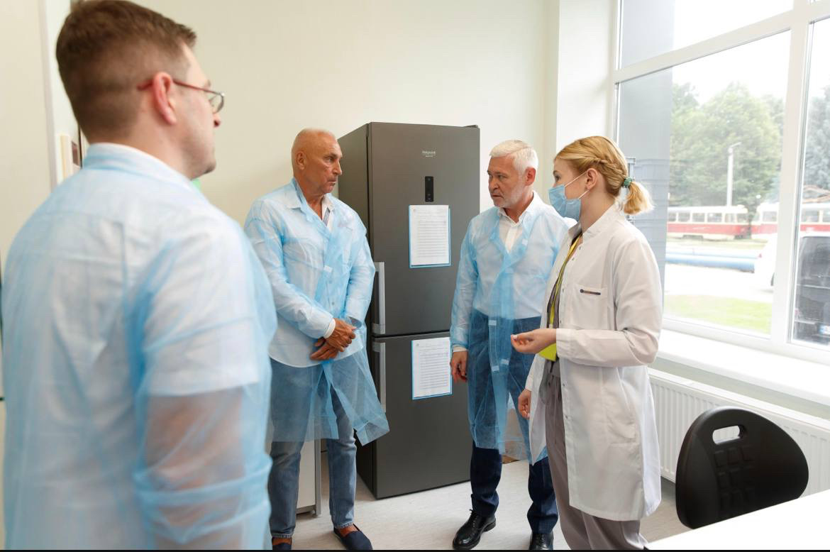 Ярославский открыл украинское производство ПЦР-тестов в харьковском "Экополис ХТЗ"