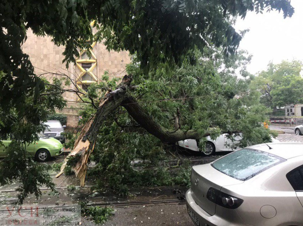 Потужний буревій зі зливою пронісся Одесою: вражаючі фото і відео