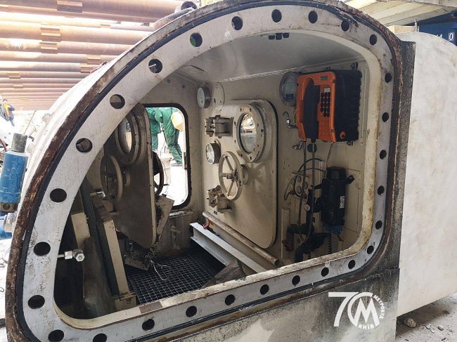 Метро на Виноградарь: строители показали гигантскую машину для тоннелей