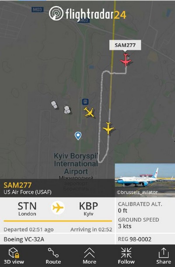 Блинкен прилетел в Украину