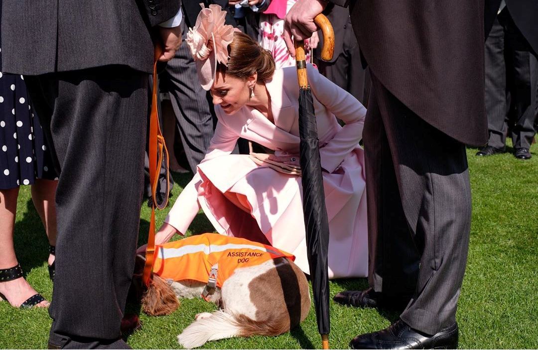 Сама ніжність: Кейт Міддлтон вийшла в світ у &quot;зефірному&quot; образі в рожевих тонах