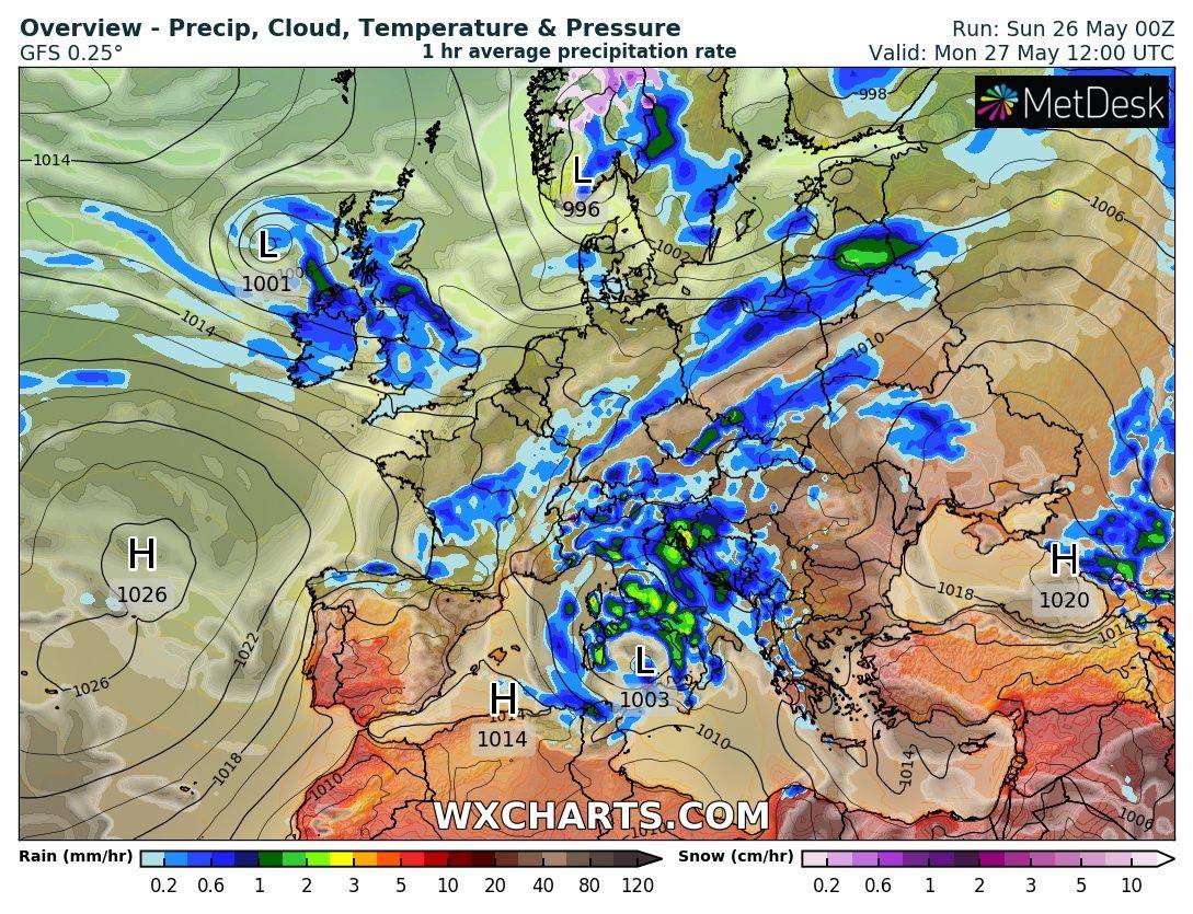 Літня погода: синоптик дала прогноз на останній понеділок весни
