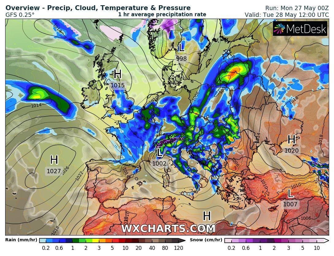 В Украине завтра потеплеет до +30