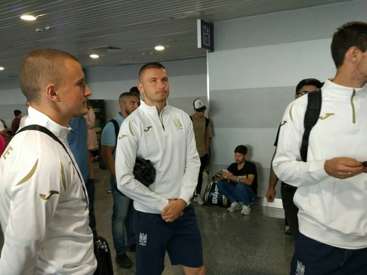 Сборная Украины вылетела в Чехию на первый матч Лиги наций