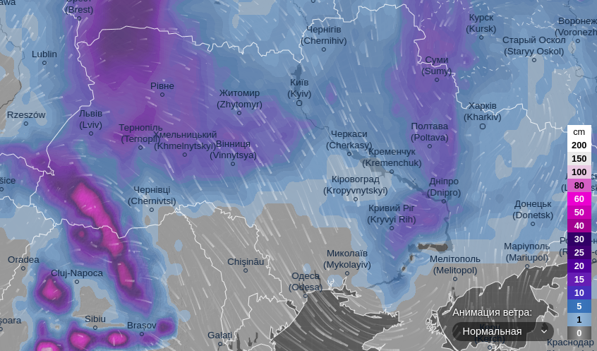 Украину засыпет снегом до 67 сантиметров: названа дата