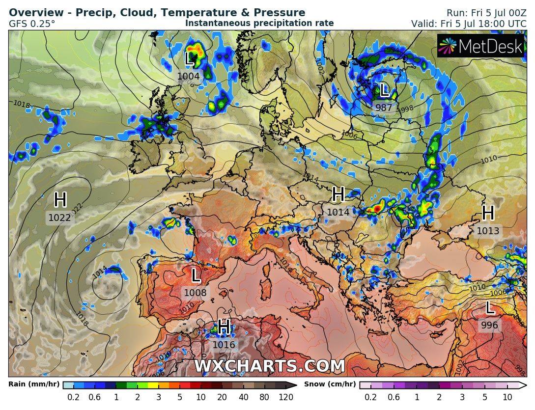 Можливі грози та шквали: синоптик розповіла, де буде погана погода