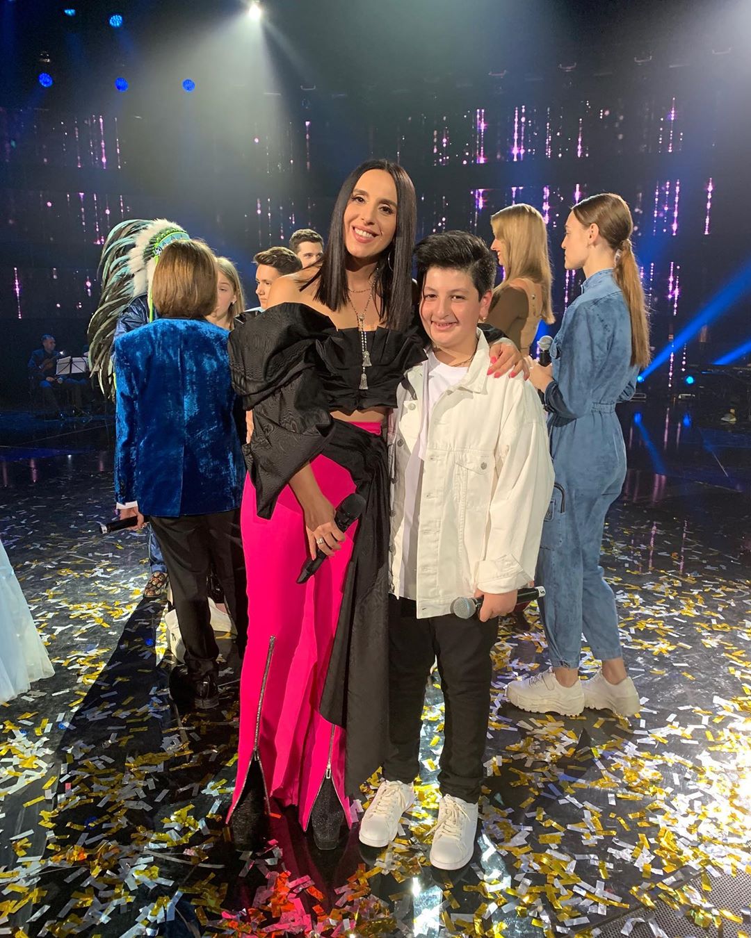 Стильна Джамала вразила яскравим образом на Голос. Діти