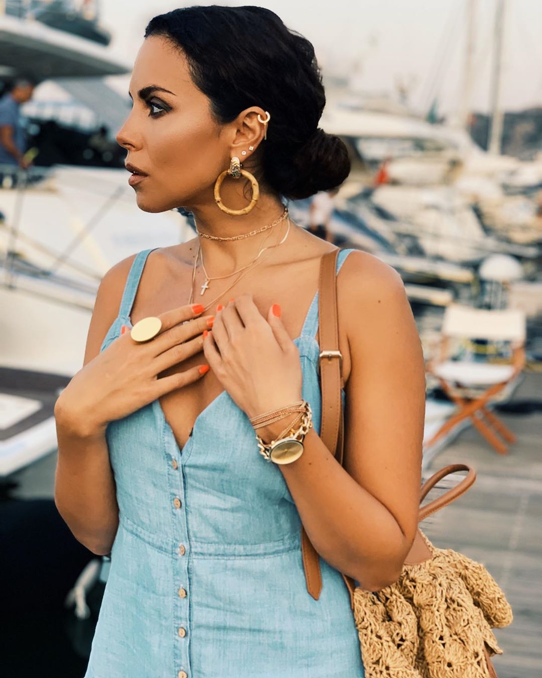 "Схожа на Клеопатру": пекуча Каменських захопила ефектним образом на Сардинії