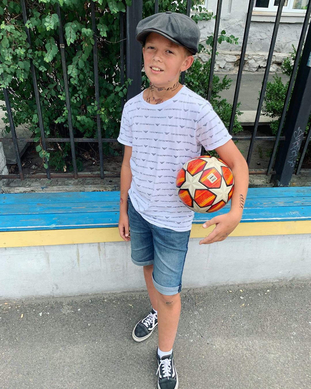 "Дарницкий пацан": Потап показал стильного сына-спортсмена