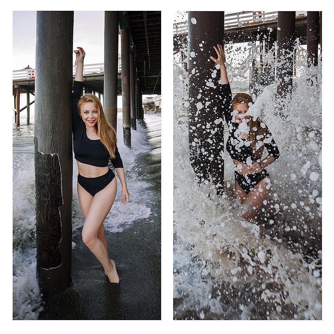 Мокра з ніг до голови: Тіна Кароль в трусиках і топі влаштувала ефектний пляжний фотосет