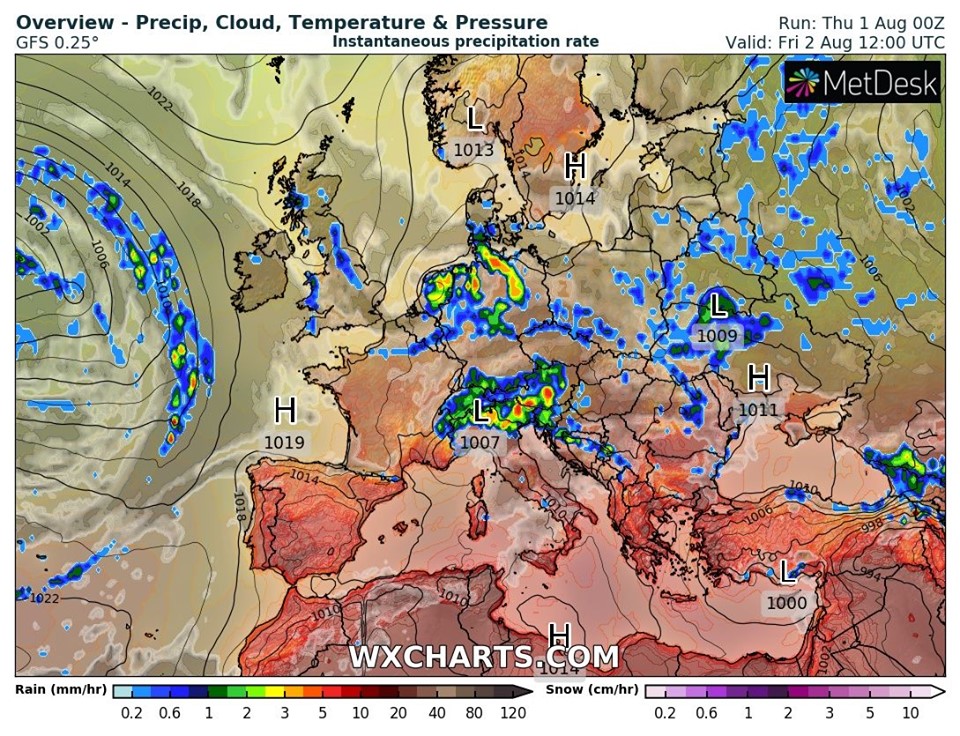 Температура повітря в Україні продовжить знижуватися
